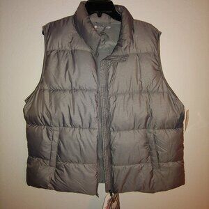 Women's Heatkeep Packable Down Vest, Size XXL, Grey
